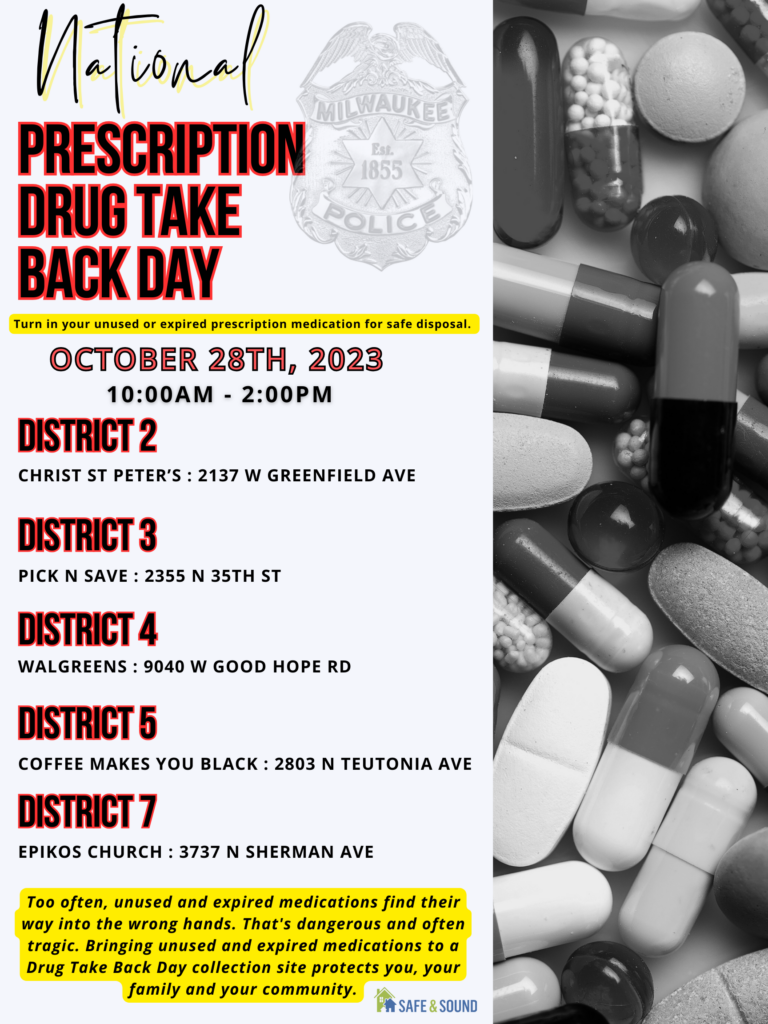 Safe & Sound’s National Drug Take Back Events Jammin 98.3