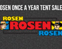 Rosen Tent Sale